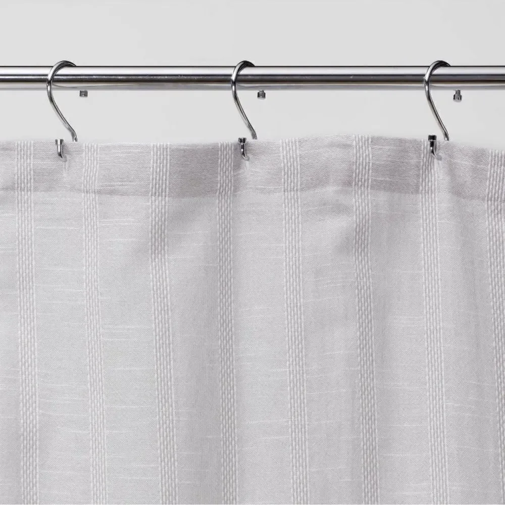 ‎Threshold 100% Cotton Shower Curtain